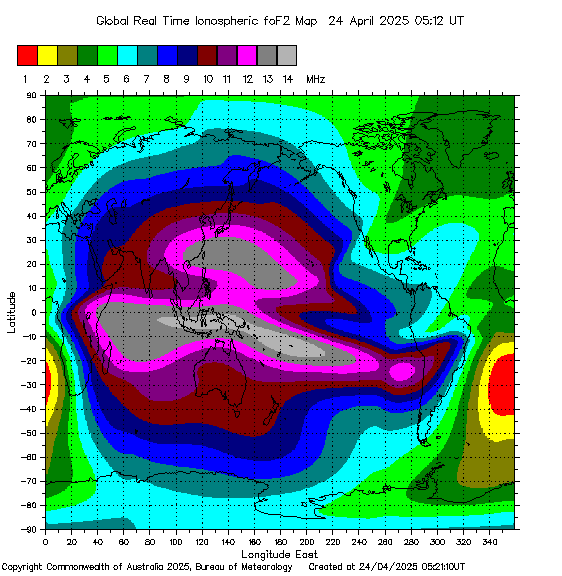 Ionospheric Map