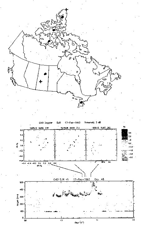 CADI locations in Canada, and poorly scanned samples