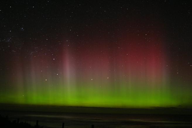 Aurora Photos Sent to ASWFC Magnetogram 