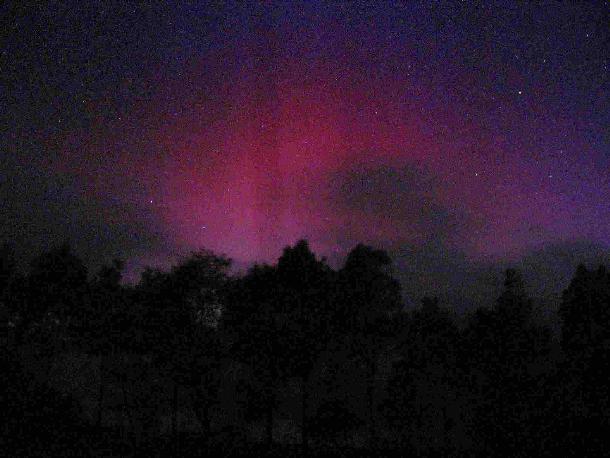 Aurora Photos Sent to ASWFC Magnetogram 
